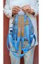 justpolo women's monogram printed backpack and shoulder bag - 4