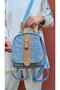 justpolo women's monogram printed backpack and shoulder bag - 6