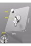4Pcs Transparent Sticky Nails Photo Frame Easy Kitchen Bathroom Wall Hanger Hook - 3