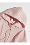 Kids 'Flower' Back Flower Tree Back Print Detailed Hooded Pocket Sweatshirt-Hoodie - 3