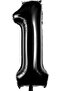 Basketball Themed Black Number Balloon Welcome Birthday Set with King Crown - 4