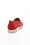 Bruna Women's Red Suede Genuine Leather Loafer Shoes - 4