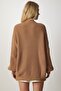 Women's Biscuit Oversize Basic Knit Sweater mx00126 - 4