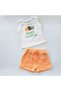 Mini Chef Happy Cookies Sleeveless Shorts Muslin Set