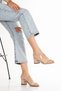 WOMEN NUT SKIN TRANSPARENT CLASSIC DAILY SHOES - 3