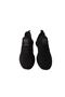 Pasomia Black Knitwear Casual Sneakers - 4