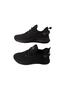 Pasomia Black Knitwear Casual Sneakers - 5