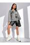 CODE ADR-SHEN EZwear Figure & Slogan Graphic Drop Shoulder Sweatshirt - 3