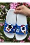 Astronaut Patterned Non-Slip Sole Children's Slippers Children's Beach Sea Pool Bathroom Slippers - 4