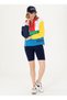 U.S. Polo Assn. Elastic Waist Slim Fit Navy Blue Women's Shorts Mort-S