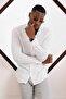 Slimfit Lycra Collar Buttoned Cotton Summer Long Sleeve Men's Shirt