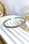 Women's Dorica Model Silver Color Steel Bracelet - 3
