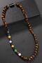 Libra Zodiac Knotted Necklace with Certified Natural Stone (Ametrine, Sapphire, Opal, Lapis, Tiger Eye) - 7