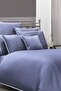 Sartoria Light Blue Double 500 TC 100% Cotton Satin Duvet Cover Set