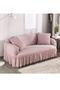 Wrapped Lycra Flexible Washable Three-Seater Sofa Cover (1 Piece) Sofa Cover - 2