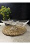 Linea Model Glass 3-Part Footed Rectangular Presentation Rack - 4