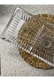 Linea Model Glass 3-Part Footed Rectangular Presentation Rack - 5