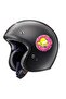 Homer Sim's Donut Patterned Car, Motorcycle, Helmet and Laptop Sticker - 12X12 cm - 6