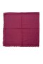 Cotton Drop Pearl Beaded Scarf High Quality Burgundy Writing 100x100cm - 3