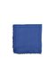 Cotton Drop Pearl Beaded Scarf High Quality Indigo Blue Wrap 100x100cm - 3