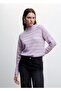 Striped Lurex Sweater