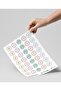 Hand Made Label 70 Pieces (2 Pages in A4 size) - 2