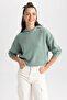 Oversize Fit Hooded Sweater R1700az23au - 3