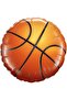 Basketball Themed Black Number Balloon Welcome Birthday Set with King Crown - 3