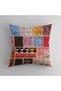 Throw Pillow Cover, Pillow Cover, Patterned Cover, 43X43 Throw Pillow, Blue Throw Pillow - 4