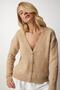 Women's Biscuit Stylish Buttoned Knitwear Cardigan MX00114