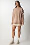 Women's Open Biscuit Oversize Knitwear Sweatshirt PN00054 - 2