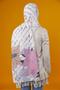 LOTUS PATTERNED SHAL - WHITE - 3