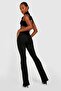 Women's High Waist Flare Leg Denim Jeans - 3