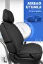 Active Line Design Protective Car Seat Cushion - Black - 2
