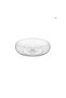 Handmade Glass Footed and Footless Linea Presentation Bowl 20X6 Cm and 17X14.5 Cm - 4