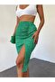 Bürümcük Fabric Slit Skirt - 2