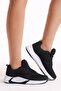 Unisex Black White Sneakers V2901