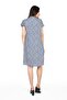 Women's Blue Floral Dress 51074 - 2