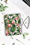 Flamingo Desenli Spiralli Defter