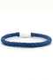 Men's Blue Rope White Magnet Clip Bracelet Bt589