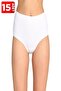 Pack of 15 100% Cotton 100% Cotton Bato Panties White-Black-Skin