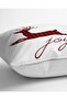 غطاء وسادة مزخرف بنمط غزال منقوش من Joy - 3