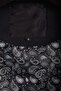 Cj141 Zippered Elastic College Collar Black Men's Coat - 9