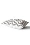 Zigzag Patterned Digital Printed Decorative Rectangular Pillow Throw Pillow Cover - 2