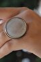 Mother of Pearl Natural Stone Handmade Adjustable Women's Ring - 3