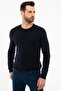 Men's Dark Navy Slim Fit Knitwear Sweater G021GL0TK.000867145 - 2