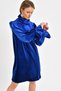 Velvet Dress with Sleeve Detail Parliament EBT2737 - 2