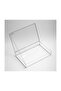 30x20x6cm Silver Glass Box with Lid Chocolate Jewelry Accessory Photo Wedding Engagement Promise Organization - 6