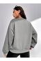 CODE ADR-SHEN EZwear Figure & Slogan Graphic Drop Shoulder Sweatshirt - 2