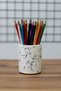 CONCRETE OFFICE SET PEN HOLDER POT NOTE TAKER CUP RACK NOTEBOOK HOLDER CACTUS - 4